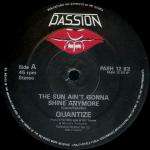 Quantize - The Sun Ain't Gonna Shine Anymore - Passion Records - UK House