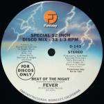 Fever - Beat Of The Night / Pump It Up - Fantasy - Disco