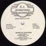 Jere McAllister - Never Let You Down - D.J. International - Chicago House
