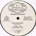 Frankie Knuckles - You Can't Hide - original press - D.J. International - Chicago House