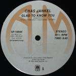 Chas Jankel - Glad To Know You / 3,000,000 Synths / Ai No Corrida - A&M Records - Disco