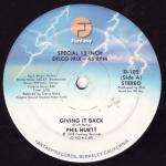 Phil Hurtt - Giving It Back - Fantasy - Disco
