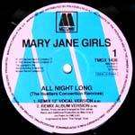 Mary Jane Girls - All Night Long (The Hustlers Convention Remixes) - Motown - Disco