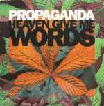 Propaganda - Heaven Give Me Words - Virgin - Synth Pop
