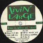 Livin' Large - Love Is What We Need - Nice 'N' Ripe - UK Garage