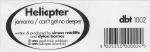 Helicopter - Jamama / Can't Get No Deeper - Discbleu - Tech House