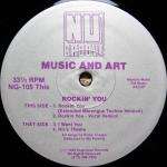 Music And Art - Rockin\' You - Nu Groove - US House