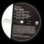 For Real - You Don't Wanna Miss - A&M Records - Soul & Funk