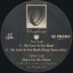 Vibraphonic  - Don't Let Me Down / My Love Is For Real - Hilltop Records - UK House