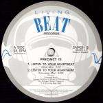 Precinct 13 - Listen To Your Heartbeat - Living Beat Records - House