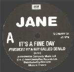 Jane - It's A Fine Day - Cherry Red - Break Beat