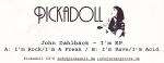 John DahlbÃ¤ck - I'm EP - Pickadoll Records - Electro