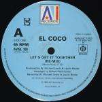 El Coco - Let's Get It Together (Re-Mix) - AVI Records - Disco