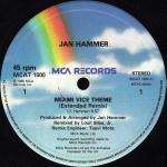 Jan Hammer - Miami Vice Theme - MCA Records - Synth Pop