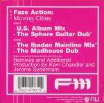 Faze Action - Moving Cities - F-111 Records - Deep House