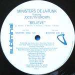 Ministers De-La-Funk & Jocelyn Brown - Believe - Subliminal - US House