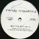 Randy Crawford - Give Me The Night - WEA International Inc. - US House