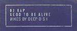DJ Rap - Good To Be Alive (Mixes By Deep Dish) - Higher Ground - Progressive