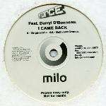 Force  & Darryl D'Bonneau - I Came Back - Milo Records - House