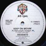 Eumir Deodato - Keep On Movin' / Whistle Bump (Remix) - Warner Bros. Records - Disco