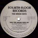 Break Boys, The - And The Break Goes On - Fourth Floor Records - Break Beat