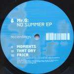 Mr. G - No Summer EP - End Recordings - Tech House