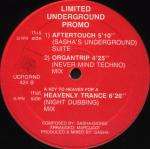 Sasha - A Key To Heaven For A Heavenly Trance - Limited Underground Records - Deep House