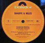 Sharpe&Niles - Famous People - Polydor - Synth Pop