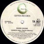 Wang Chung - Dance Hall Days (Remix) - Geffen Records - Synth Pop